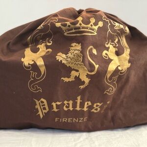 Pratesi Firenze Brown and Gold Bag